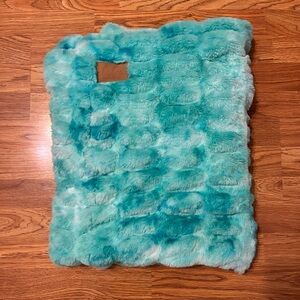 Lola Blankets Baby Size Blanket Seafoam Green